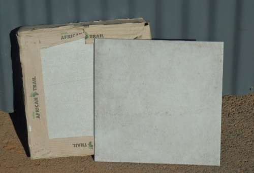 AN AWESOME COLLECTION OF 120x (350mm x 350mm) AFRICAN TRAIL FLOOR TILES - +/- 14.5 SQUARE METERS