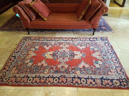 A BEAUTIFUL HANDMADE PERSIAN CARPET, TOP QUALITY THICK PILE!! ABSOLUTELY FABULOUS!!!