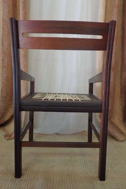 A STUNNING VINTAGE "BENT-BACK" RIEMPIE OCCASIONAL ARMCHAIR IN AWESOME CONDITION