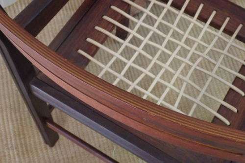 A STUNNING VINTAGE "BENT-BACK" RIEMPIE OCCASIONAL ARMCHAIR IN AWESOME CONDITION