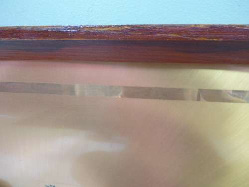 AN AWESOME VINTAGE COPPER FIREPLACE SCREEN WITH MAJESTIC ELEPHANTS ON THE FRONT! AWESOME!!