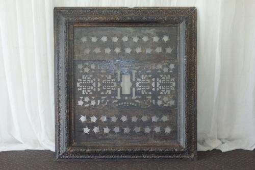 A STUNNING COLLECTION OF 7x LARGE (1m x 1m) "GOTHIC" STYLE FRAMES w/ AWESOME CUT-OUT PANELS bid/fram