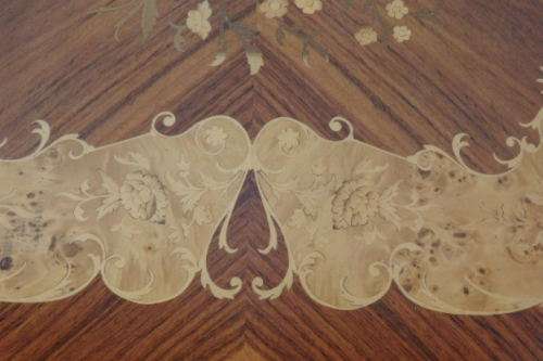 A SPECTACULAR RARE MID-CENTURY ITALIAN MADE MARQUETRY GAMES TABLE WITH VARIOUS INLAY BOARD GAMES