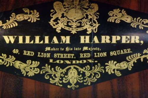 EXTREMELY RARE ANTIQUE VICTORIAN (c1837) "WILLIAM HARPER" UPRIGHT PIANO FOR RESTORATION! AMAZING!!!