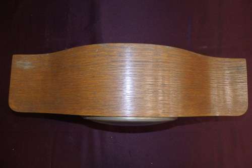 A RARE ANTIQUE (c1940) GERMAN MADE "MULLER-SCHLENKER" ART DECO MANTLE CLOCK IN WORKING CONDITION