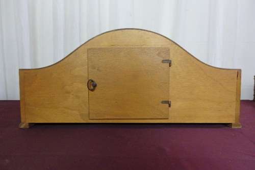 A RARE ANTIQUE (c1940) GERMAN MADE "MULLER-SCHLENKER" ART DECO MANTLE CLOCK IN WORKING CONDITION