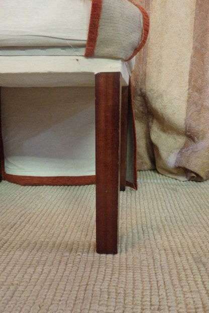 TWO AWESOME SOLIDLY MADE UPHOLSTERED DRESSING TABLE/ VANITY STOOLS bid/stool