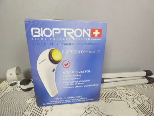 A FANTASTIC BIOPTRON LIGHT THERAPY COMPACT 111 AND STAND. WORKING!! WONDERFUL FOR SKIN, INJURIES!!!!