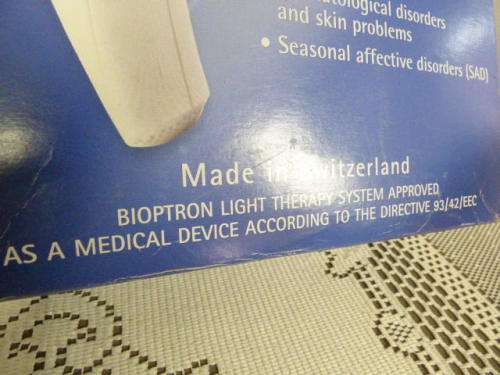 A FANTASTIC BIOPTRON LIGHT THERAPY COMPACT 111 AND STAND. WORKING!! WONDERFUL FOR SKIN, INJURIES!!!!