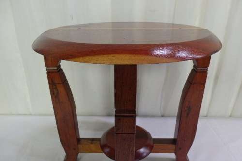 An awesome and solidly made Solid Teak four-legged stool in excellent condition