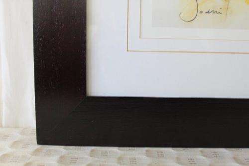 A MAGNIFICENT CLASSY SIGNED NUDE FRAMED IN A BROAD WOODEN FRAME BEHIND GLASS = STUNNING!!!