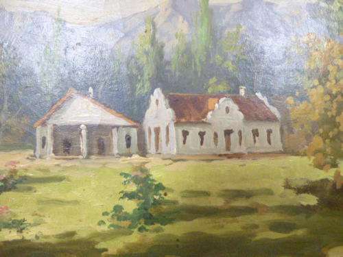 **RS17** An original signed & framed oil on canvas painting by Giovanni (Gino) Fasciotti 1883-1961
