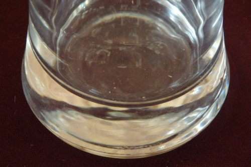 A FANTASTIC COLLECTION OF SIX 500ml CARLING BLACK LABEL BEER BRANDED BEER GLASSES bid/glass