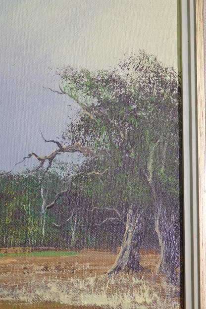 A FANTASTIC ORIGINAL SIGNED PAINTING BY 20th CENTURY SOUTH AFRICAN ARTIST; REG LAMONT