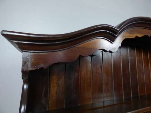 AN UNQUESTIONABLY MAGNIFICENT VINTAGE SOLID IMBUIA BALL & CLAW WELSH DRESSER, BEAUTIFUL, ELEGANT!