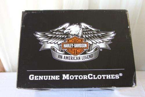 AN AWESOME ORIGINAL HARLEY DAVIDSON "ULTRA JET BLACK" OPEN FACE HELMET (SIZE S) - NEVER USED