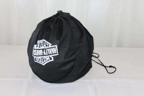 AN AWESOME ORIGINAL HARLEY DAVIDSON "ULTRA JET BLACK" OPEN FACE HELMET (SIZE S) - NEVER USED