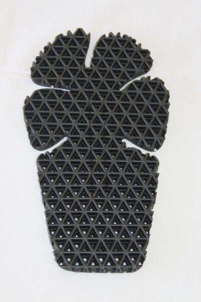 2x PAIRS OF HARLEY DAVIDSON LIGHTWEIGHT BODY ARMOR PADS: FOR JACKETS BACK, ELBOW & SHOULDER bid/pair