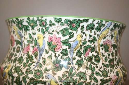 A VERY RARE ANTIQUE (1912) ROYAL DOULTON "PERSIAN" PATTERN PLANTER BOWL IN AMAZING CONDITION