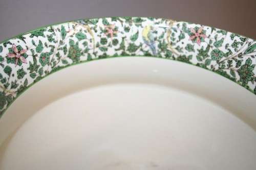 A VERY RARE ANTIQUE (1912) ROYAL DOULTON "PERSIAN" PATTERN PLANTER BOWL IN AMAZING CONDITION