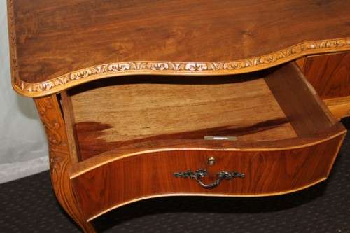 A MAGNIFICENT BURMESE TEAK 3-DRAWER DINING BUFFET SIDE SERVER WITH AMAZING HAND CARVED DETAILING