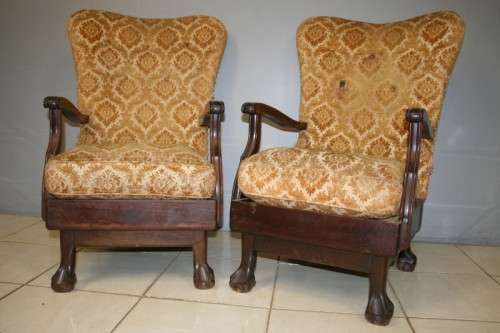 2 WONDERFUL VINTAGE ROCKING CHAIRS - GORGEOUS IN A SUN ROOM OR ON A PATIO!!!Bid/chair
