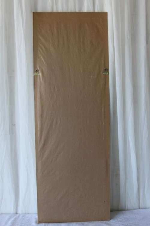 AN AWESOME FULL LENGTH "BEVELED GLASS" WALL MIRROR WITH A BEAUTIFUL ANTIQUE GOLD FRAME