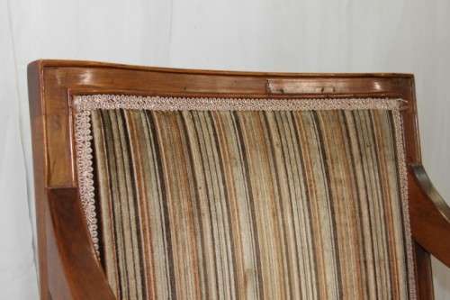 TWO FABULOUS VINTAGE/ANTIQUE? SOLID ROSEWOOD "REGENCY" PERIOD OCCASIONAL ARMCHAIRS bid/chair