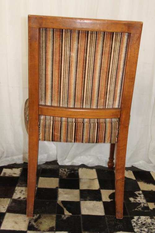 TWO FABULOUS VINTAGE/ANTIQUE? SOLID ROSEWOOD "REGENCY" PERIOD OCCASIONAL ARMCHAIRS bid/chair