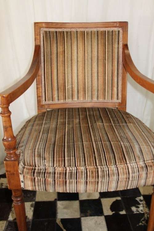 TWO FABULOUS VINTAGE/ANTIQUE? SOLID ROSEWOOD "REGENCY" PERIOD OCCASIONAL ARMCHAIRS bid/chair