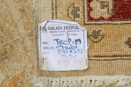 A SPECTACULAR LARGE (2.9m x 2.5m) TRADITIONAL AFGHAN CHOBI PERSIAN CARPET IN WONDERFUL CONDITION