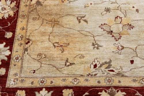 A SPECTACULAR LARGE (2.9m x 2.5m) TRADITIONAL AFGHAN CHOBI PERSIAN CARPET IN WONDERFUL CONDITION