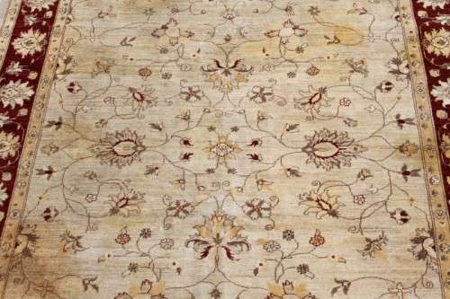 A SPECTACULAR LARGE (2.9m x 2.5m) TRADITIONAL AFGHAN CHOBI PERSIAN CARPET IN WONDERFUL CONDITION