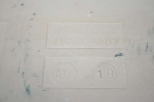 2 x AWESOME DUTCH DELFT HAND PAINTED BLUE & WHITE PORCELAIN TILED PICTURES w/ WOODEN FRAMES bid/item