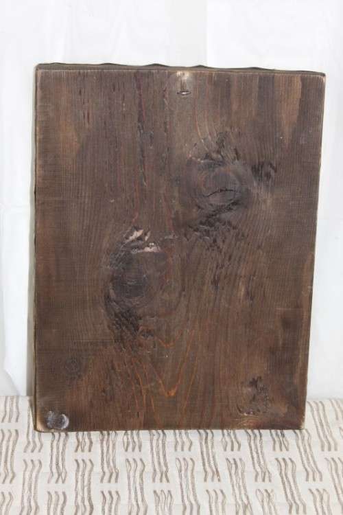 AN EXTREMELY RARE RUSSIAN RELIGIOUS ICON "NATIVITY SCENE" WITH SPECTACULAR ARTWORK