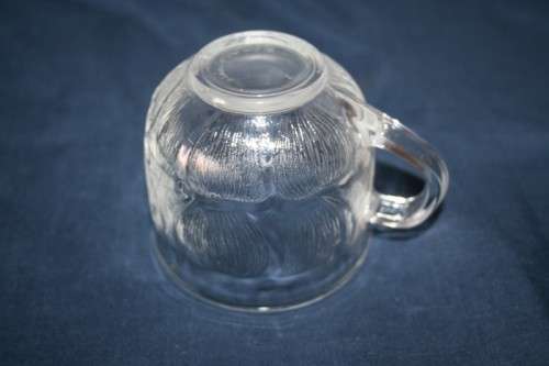 AN AWESOME COLLECTION OF 10 x FRENCH MADE ARCOROC "FLEUR" PATTERN PUNCH CUPS IN FABULOUS CONDITION