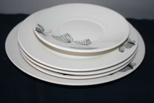 AN AWESOME COLLECTION OF ASSORTEED PORCELAIN PLATES AND BOWLS IN GREAT CONDITION