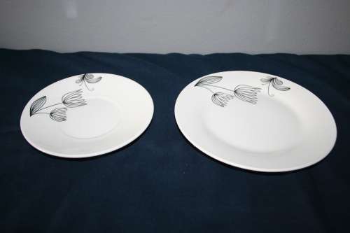 AN AWESOME COLLECTION OF ASSORTEED PORCELAIN PLATES AND BOWLS IN GREAT CONDITION