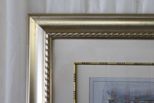 A VERY BEAUTIFUL (LARGE) FRAMED PRINT BY JOADOOR TITLED "ROMAN ILLUSIONS II"
