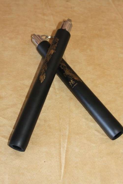 AN AWESOME "TOY" FOAM COVERED "NUNCHAKU" MARTIAL ART WEAPON IN ITS ORIGINAL PLASTIC BAG