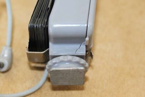 AN EXTREMELY RARE VINTAGE (c1955) JAPANESE MADE PORTABLE "SAMOCA FLASH GUN" IN ITS ORIGINAL BOX