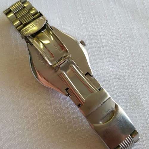 AN AWESOME ORIGINAL SWATCH "IRONY" (MODEL SR626SW) STAINLESS STEEL UNISEX SPORTS WRIST WATCH