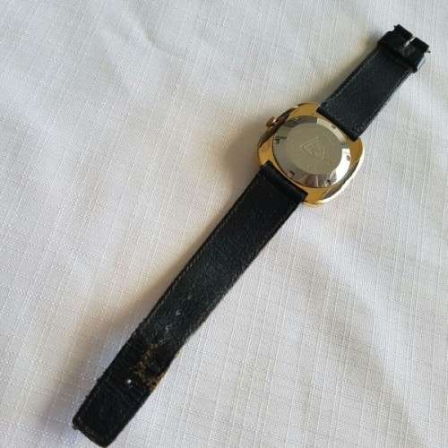 A STUNNING 1970's VINTAGE SWISS MADE "NIVADA" COMPENSAMATIC AUTOMATIC 21 JEWEL GENTS WATCH