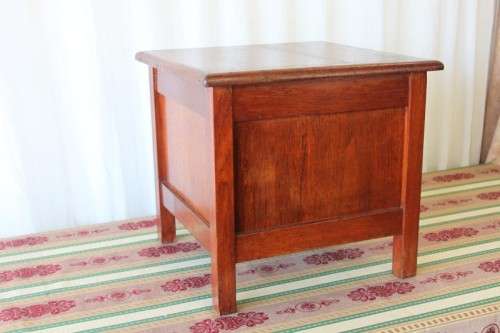 An awesome antique Edwardian solid Teak commode/ potty toilet chair in great condition | RS17