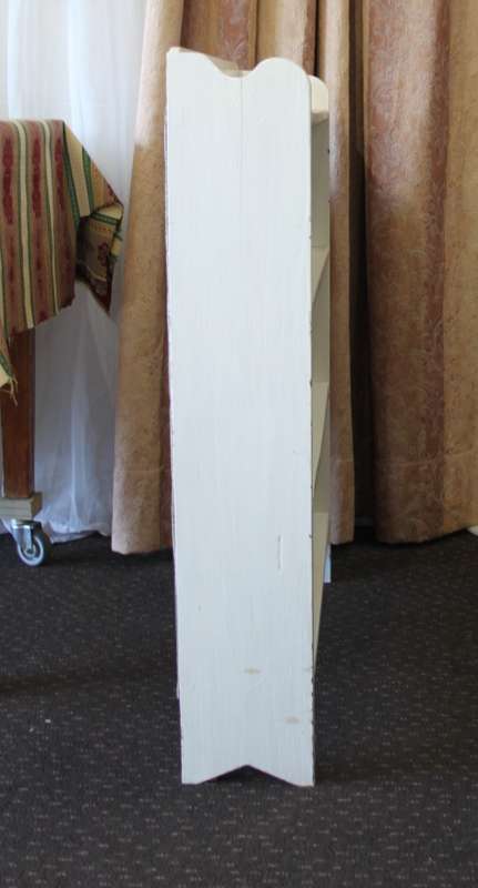 AN AWESOME VINTAGE PAINTED BOOK CASE - IDEAL FOR A STUDY OR KIDS BEDROOM