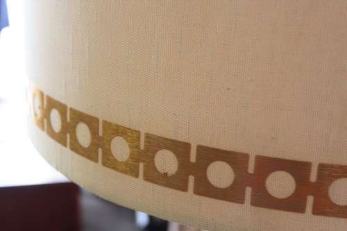 A SPECTACULAR RETRO WOODEN FLOOR LAMP WITH A FOOT SWITCH AND TONS OF CHARACTER