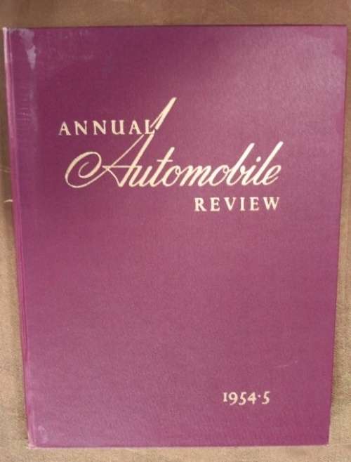 A SUPERB & RARE COLLECTABLE ''AUTOMOBILE YEAR 1955 EDITION (ANNUAL AUTOMOBILE REVIEW)'' ISSUE #2