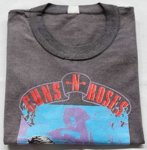 AN AMAZING AND HUGELY COLLECTIBLE "GUNS N ROSES" ''USE YOUR ILLUSION'' 1991 TOUR T-SHIRT