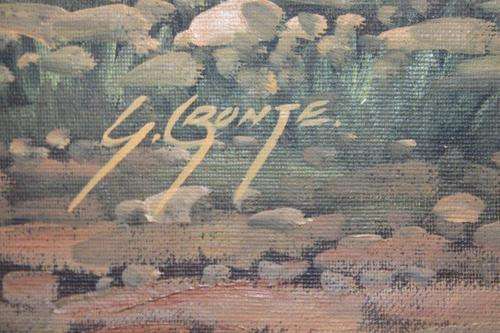 AN EXQUISITE LARGE ORIGINAL GAWIE CRONJE (1930 - 2007) OIL PAINTING w STUNNING FRAME! INVESTMENT ART