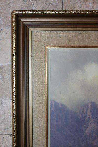 AN EXQUISITE LARGE ORIGINAL GAWIE CRONJE (1930 - 2007) OIL PAINTING w STUNNING FRAME! INVESTMENT ART